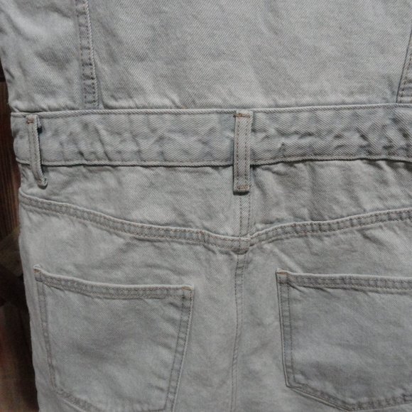 ZARA Skirt jumpsuit one piece, full snap,belt loops NWT~Cute~fashi… - Picture 7 of 8